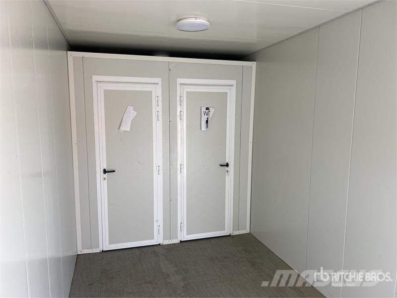  Bungalow De Chantier Roadwork Cabin مقطورات أخرى