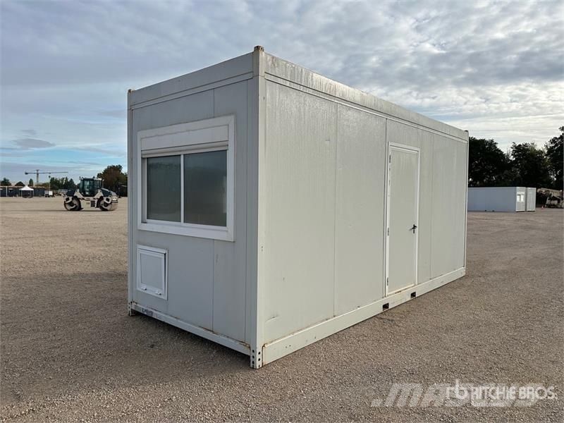  Bungalow De Chantier Roadwork Cabin مقطورات أخرى
