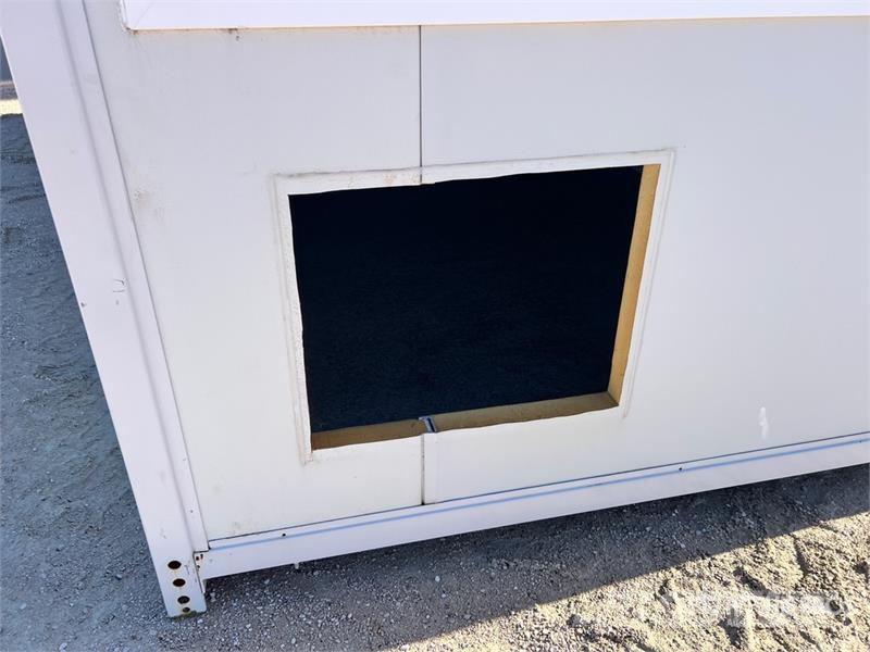  Bungalow De Chantier Roadwork Cabin Alte remorci