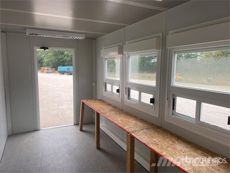  Bungalow De Chantier Roadwork Cabin مقطورات أخرى