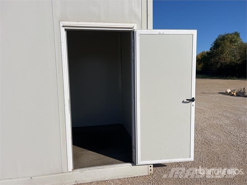 Bungalow De Chantier Roadwork Cabin Alte remorci