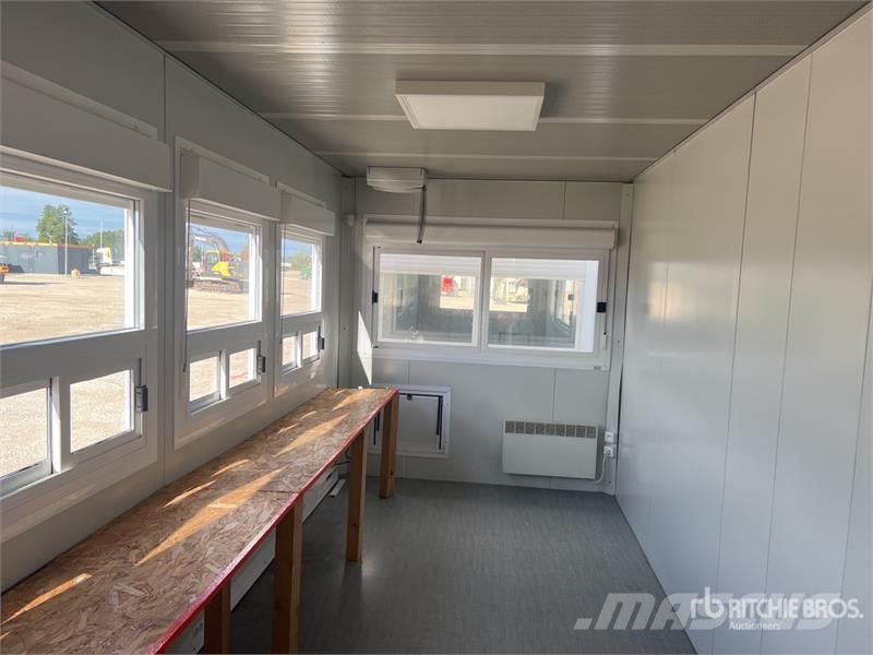  Bungalow De Chantier Roadwork Cabin Overige aanhangers