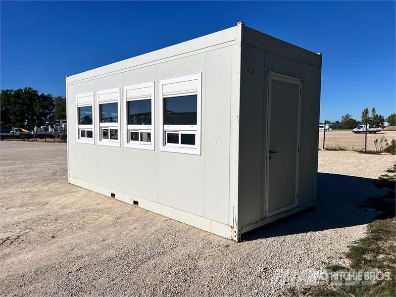  Bungalow De Chantier Roadwork Cabin مقطورات أخرى