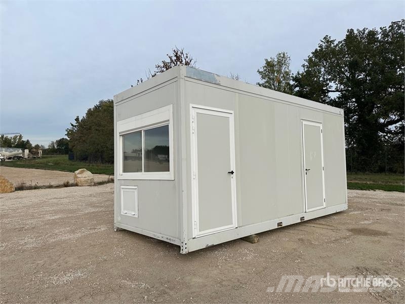  Bungalow De Chantier Roadwork Cabin مقطورات أخرى