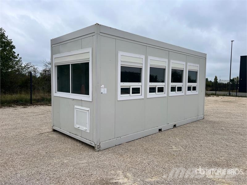  Bungalow De Chantier Roadwork Cabin مقطورات أخرى