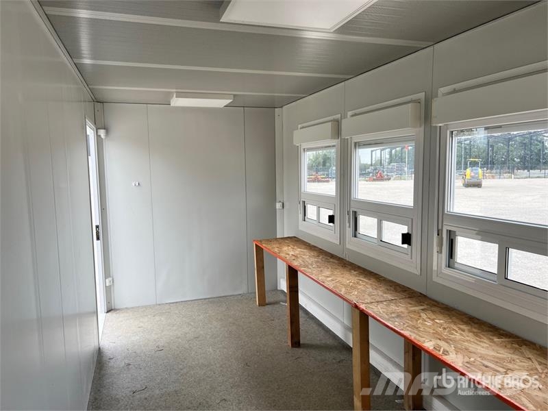  Bungalow De Chantier Roadwork Cabin مقطورات أخرى