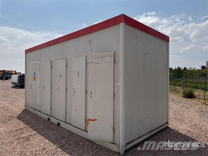  Bungalow De Chantier Roadwork Cabin Otros remolques