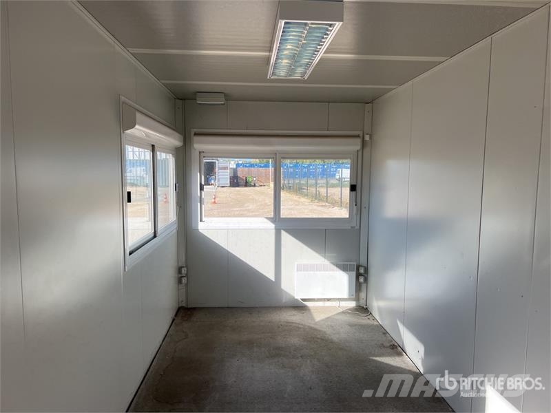 Bungalow De Chantier Roadwork Cabin Alte remorci