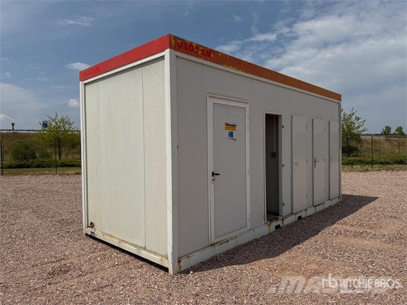  Bungalow De Chantier Roadwork Cabin Otros remolques