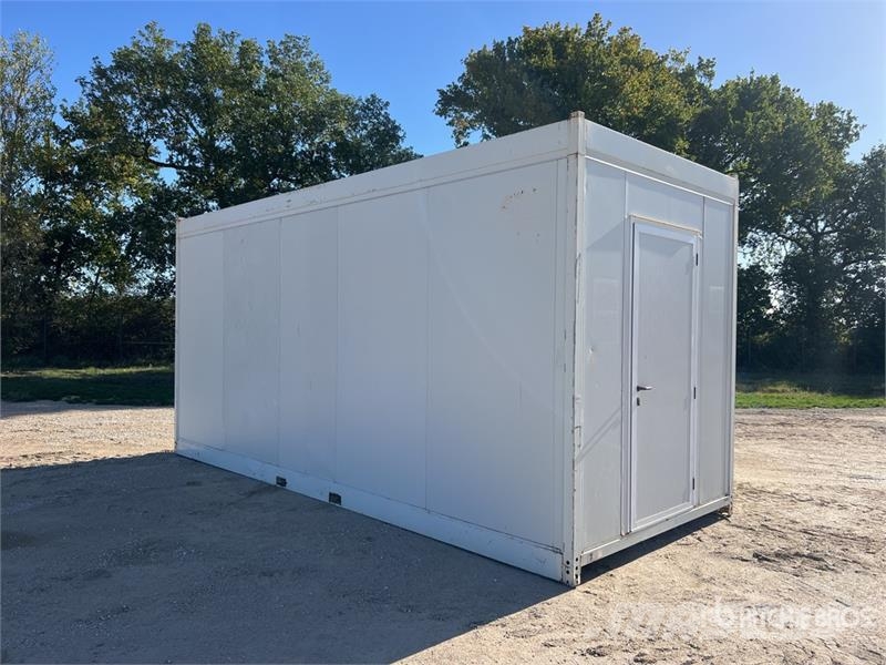  Bungalow De Chantier Roadwork Cabin Alte remorci