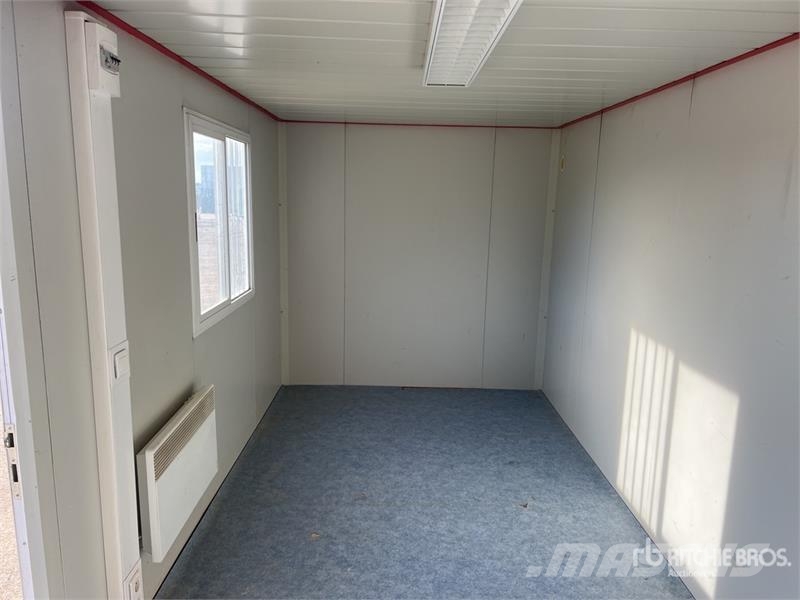 Bungalow De Chantier Roadwork Cabin Alte remorci