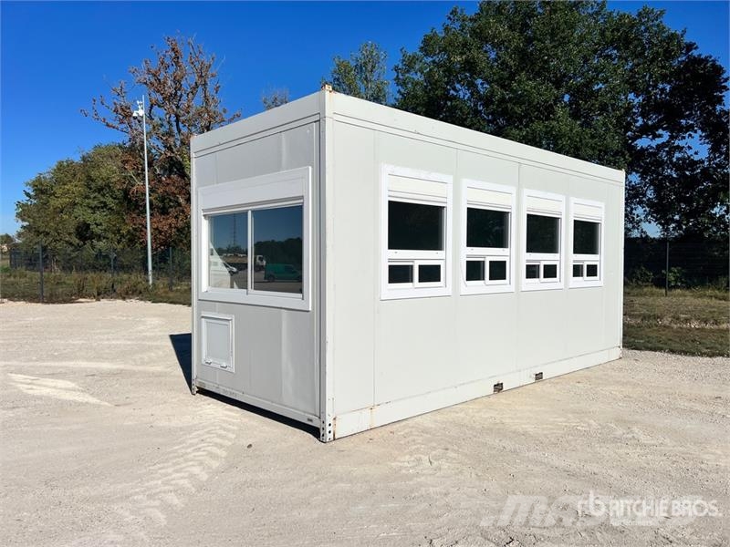  Bungalow De Chantier Roadwork Cabin مقطورات أخرى