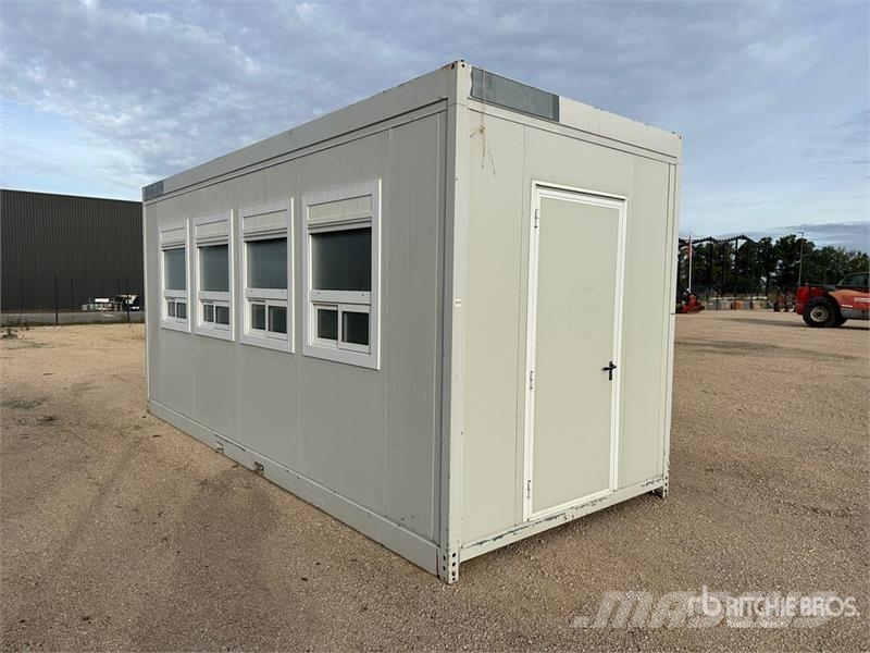  Bungalow De Chantier Roadwork Cabin مقطورات أخرى
