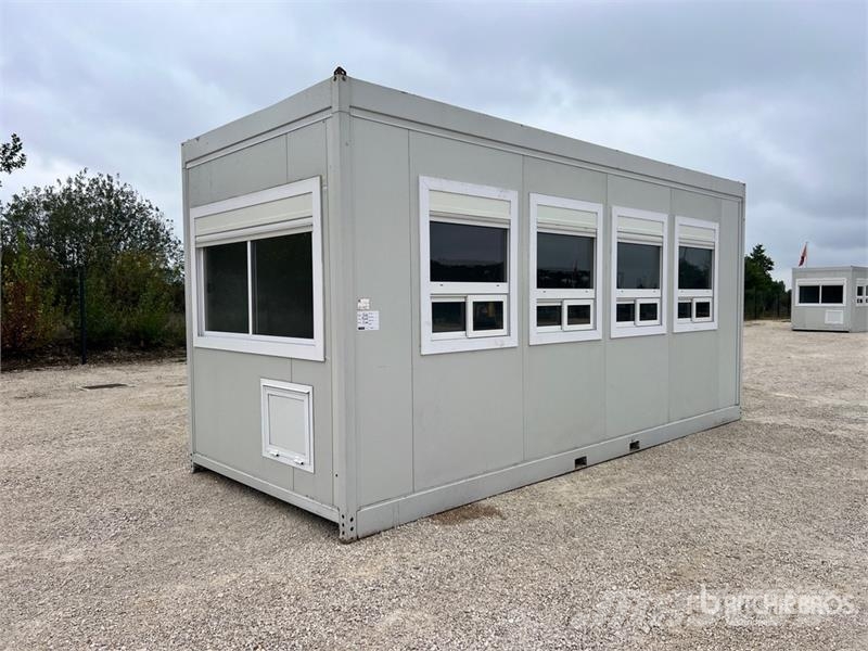  Bungalow De Chantier Roadwork Cabin مقطورات أخرى