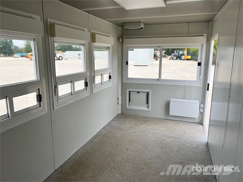  Bungalow De Chantier Roadwork Cabin مقطورات أخرى