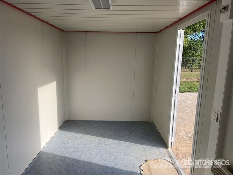 Bungalow De Chantier Roadwork Cabin Alte remorci