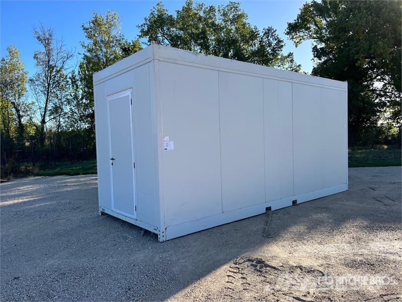  Bungalow De Chantier Roadwork Cabin Alte remorci