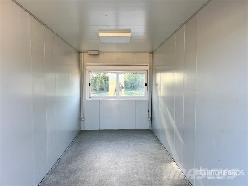 Bungalow De Chantier Roadwork Cabin Alte remorci