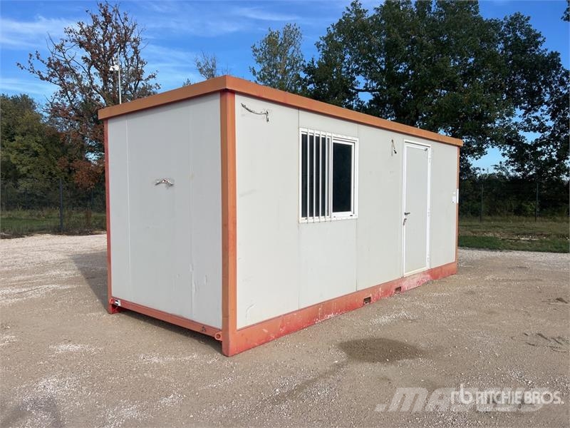 Bungalow De Chantier Roadwork Cabin Alte remorci