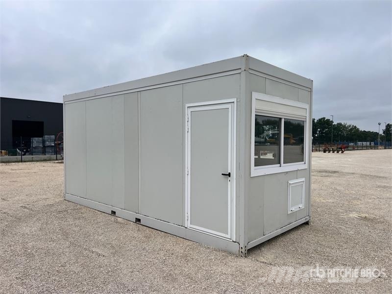  Bungalow De Chantier Roadwork Cabin مقطورات أخرى