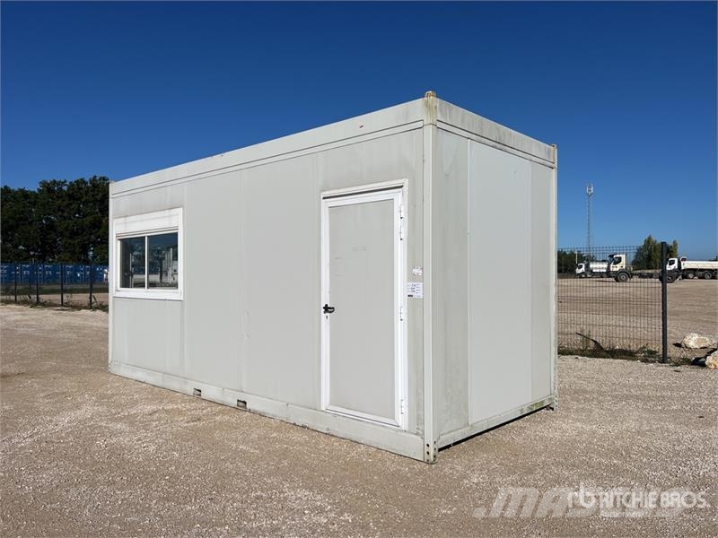 Bungalow De Chantier Roadwork Cabin Alte remorci