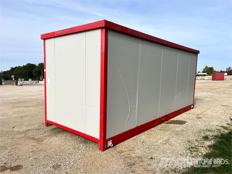  Bungalow De Chantier Roadwork Cabin مقطورات أخرى