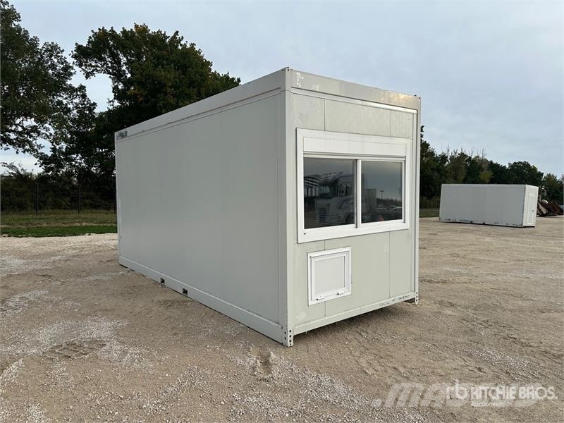  Bungalow De Chantier Roadwork Cabin مقطورات أخرى
