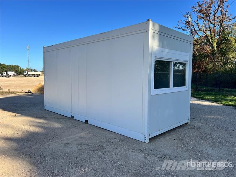  Bungalow De Chantier Roadwork Cabin Alte remorci