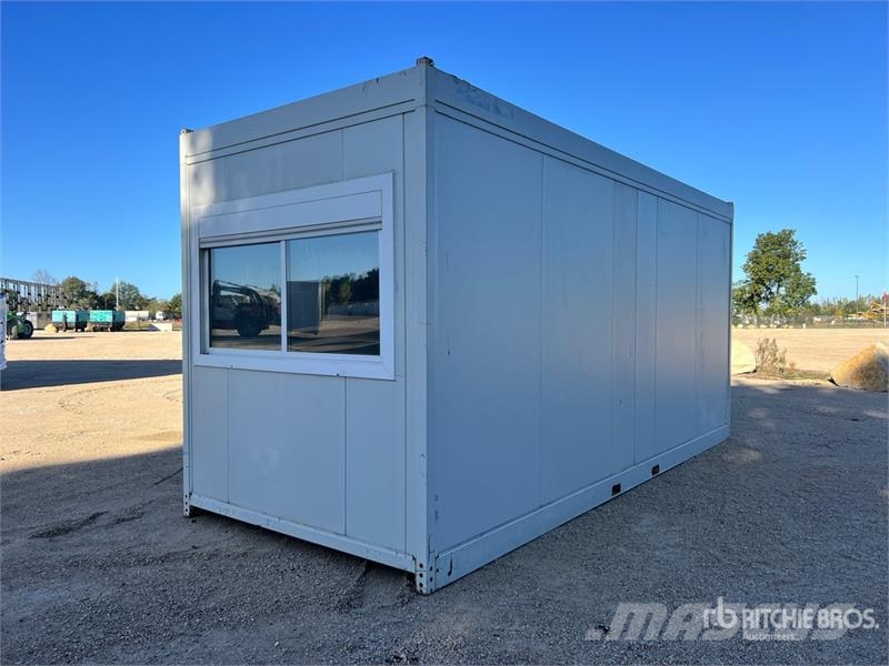  Bungalow De Chantier Roadwork Cabin Alte remorci