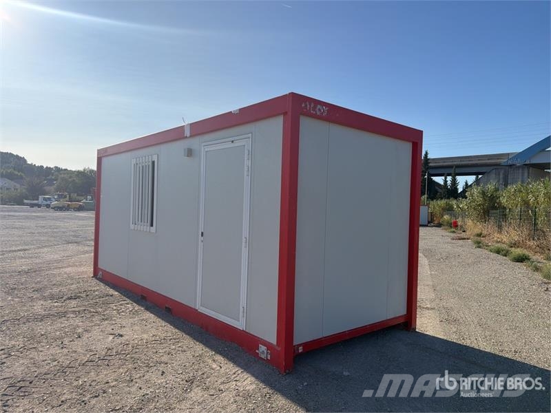  Bungalow De Chantier Roadwork Cabin Autre remorque