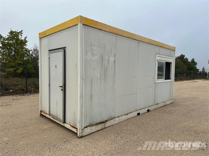  Bungalow De Chantier Roadwork Cabin Alte remorci