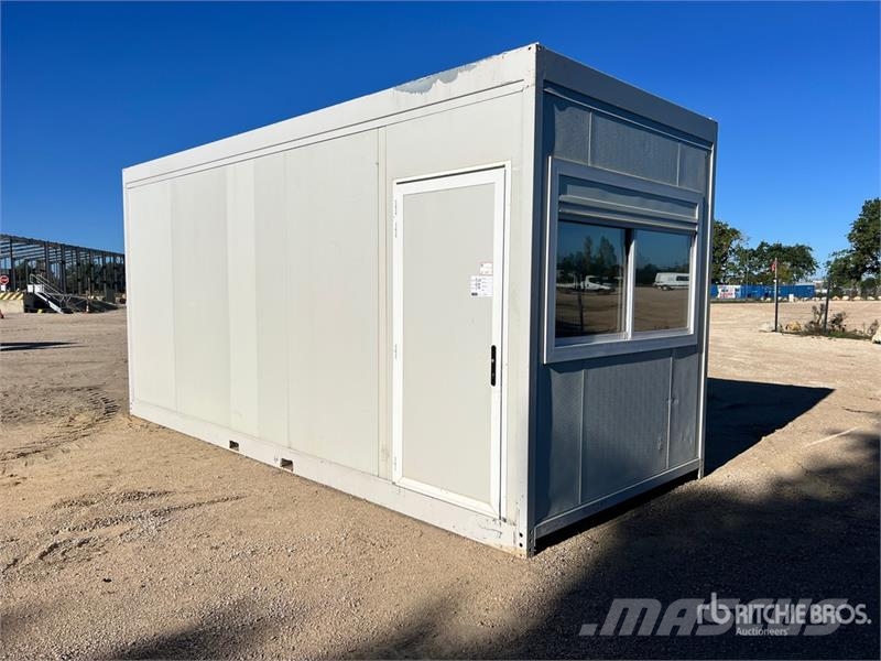  Bungalow De Chantier Roadwork Cabin Alte remorci