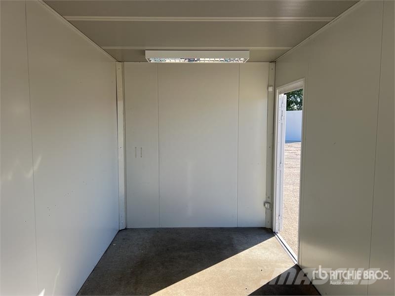 Bungalow De Chantier Roadwork Cabin Alte remorci