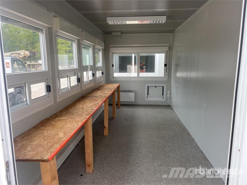  Bungalow De Chantier Roadwork Cabin مقطورات أخرى