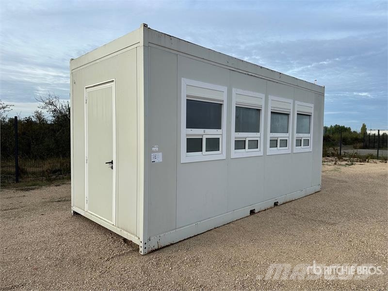  Bungalow De Chantier Roadwork Cabin مقطورات أخرى