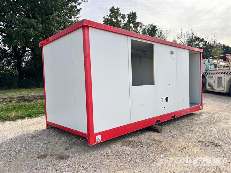  Bungalow De Chantier Roadwork Cabin مقطورات أخرى