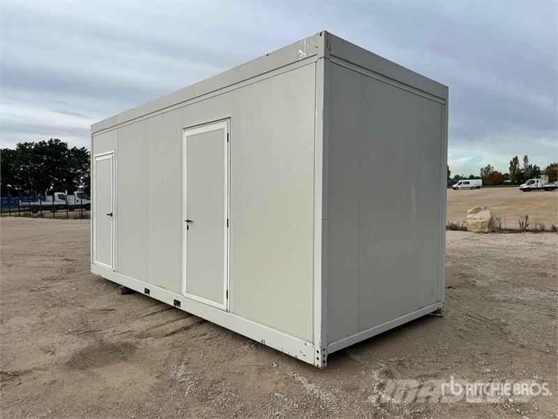  Bungalow De Chantier Roadwork Cabin مقطورات أخرى