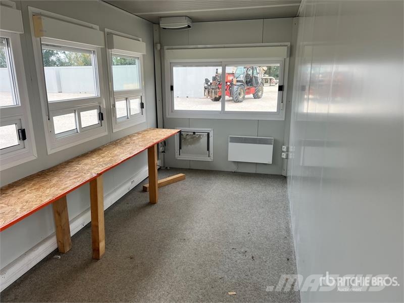  Bungalow De Chantier Roadwork Cabin مقطورات أخرى