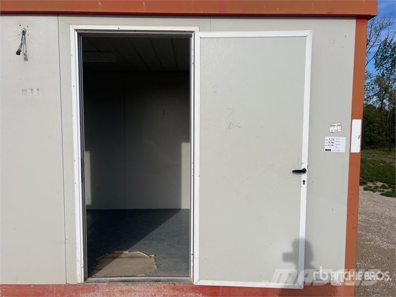 Bungalow De Chantier Roadwork Cabin Alte remorci