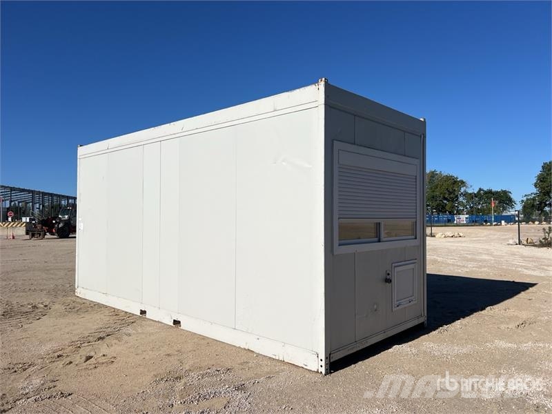  Bungalow De Chantier Roadwork Cabin Alte remorci
