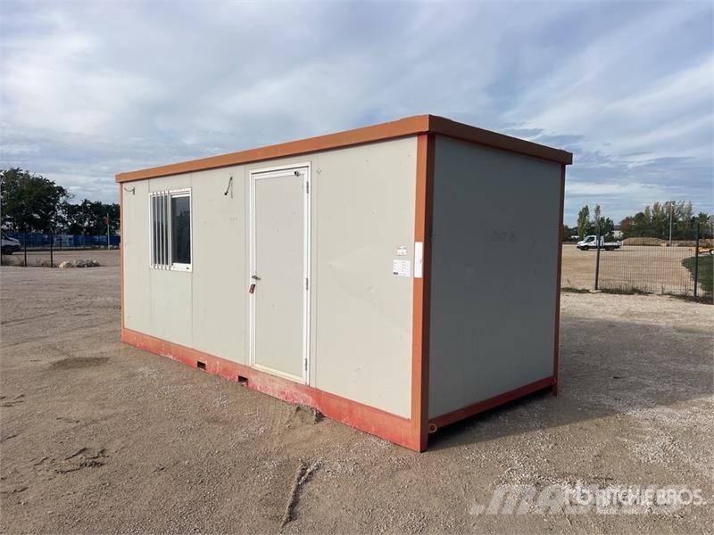 Bungalow De Chantier Roadwork Cabin Alte remorci
