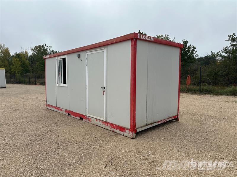  Bungalow De Chantier Roadwork Cabin Alte remorci