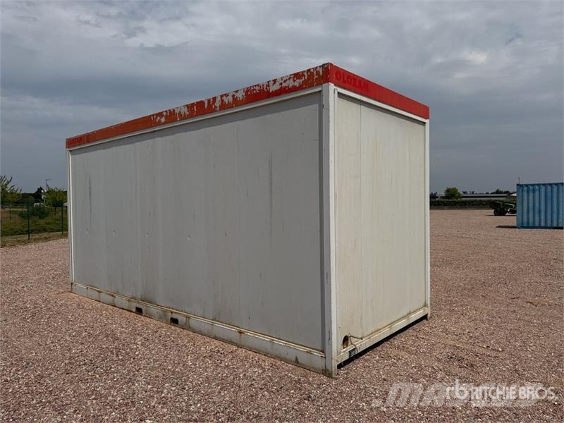  Bungalow De Chantier Roadwork Cabin Otros remolques