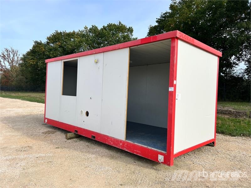  Bungalow De Chantier Roadwork Cabin مقطورات أخرى