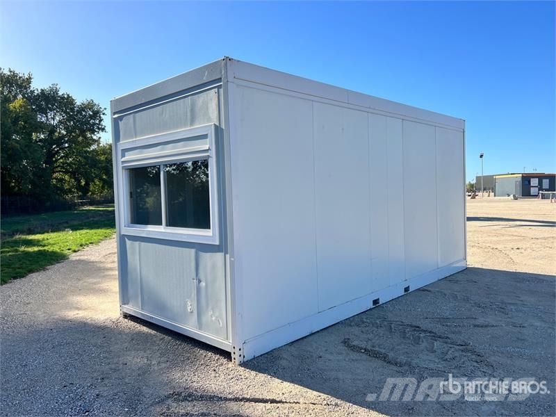  Bungalow De Chantier Roadwork Cabin Alte remorci