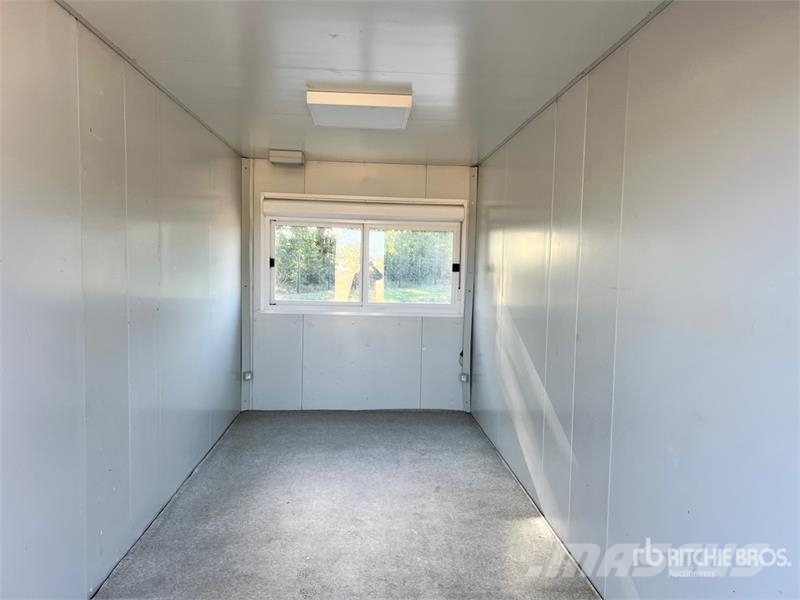  Bungalow De Chantier Roadwork Cabin Alte remorci