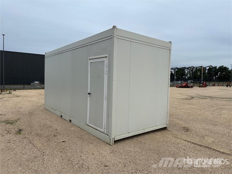  Bungalow De Chantier Roadwork Cabin مقطورات أخرى