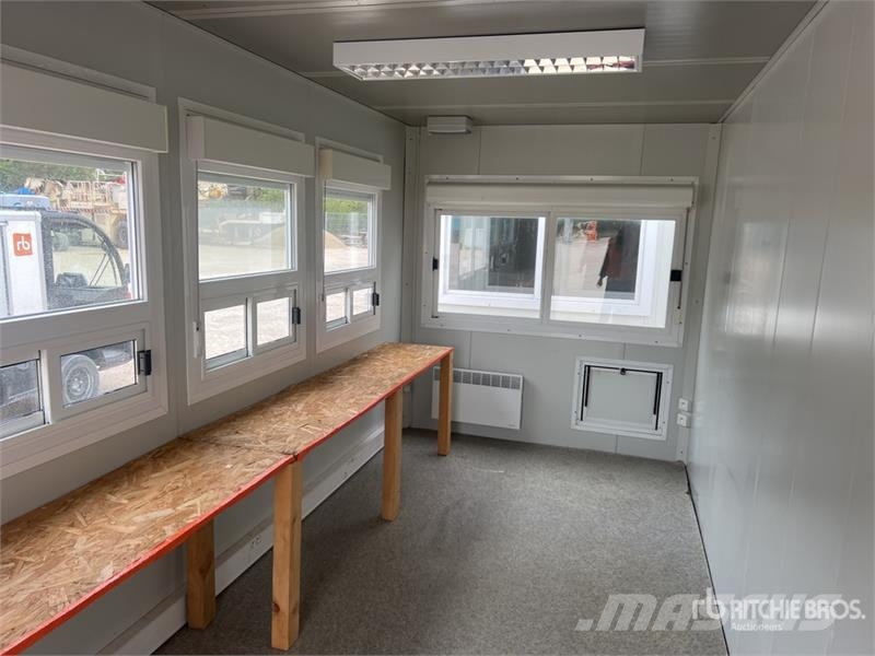  Bungalow De Chantier Roadwork Cabin مقطورات أخرى
