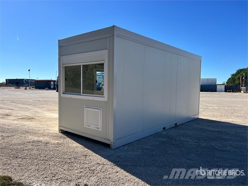  Bungalow De Chantier Roadwork Cabin مقطورات أخرى