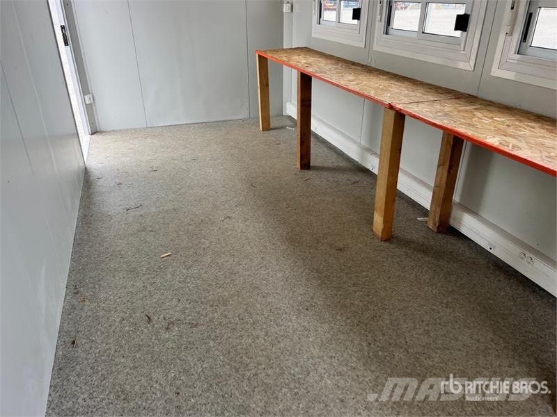  Bungalow De Chantier Roadwork Cabin مقطورات أخرى